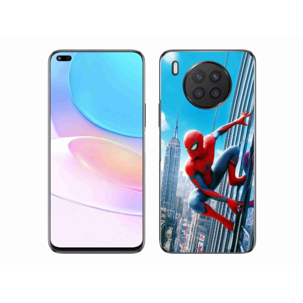 Gelový kryt mmCase na Huawei Nova 8i - spiderman