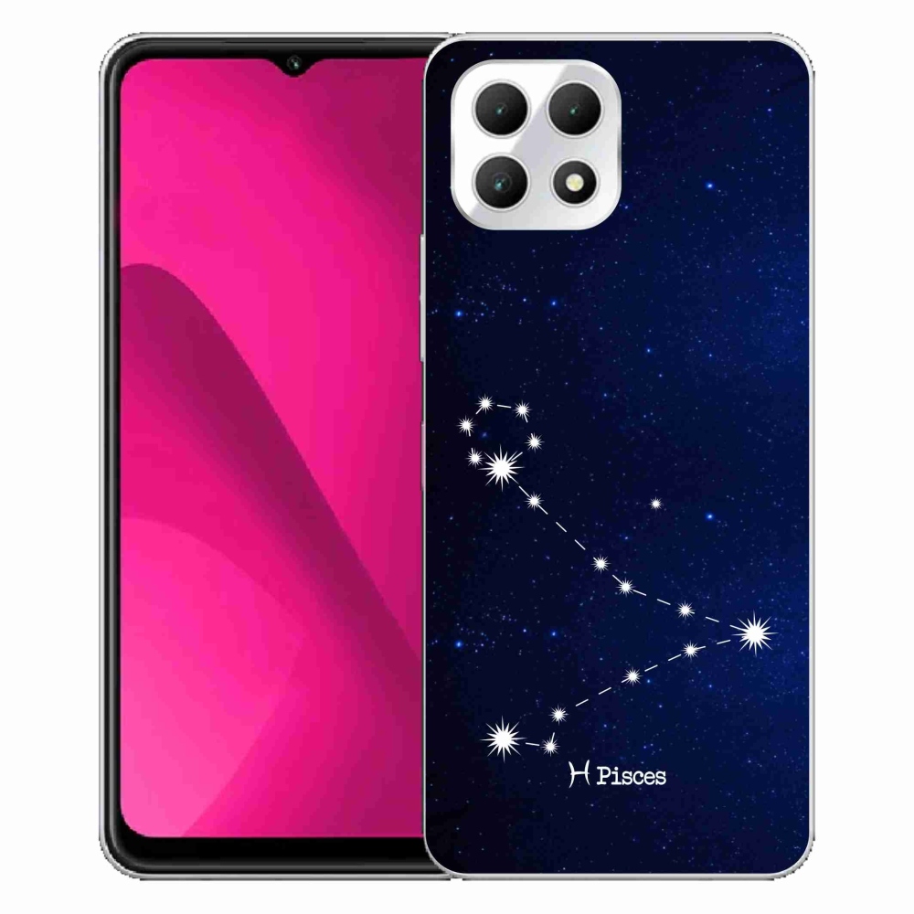 Gelový kryt mmCase na T-Mobile T Phone 2 - souhvězdí Ryby