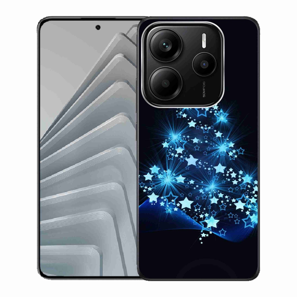 Gelový kryt mmCase na Xiaomi Redmi Note 14 5G - vánoční stromek