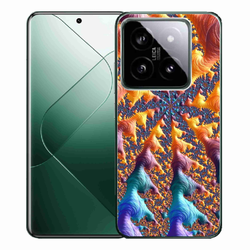 Gelový kryt mmCase na Xiaomi 14 Pro - abstraktní motiv 23