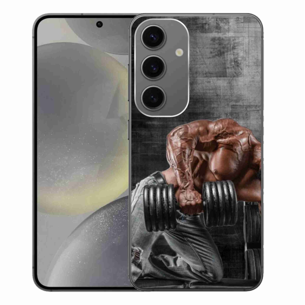 Gelový kryt mmCase na Samsung Galaxy S24+ - posilování 1