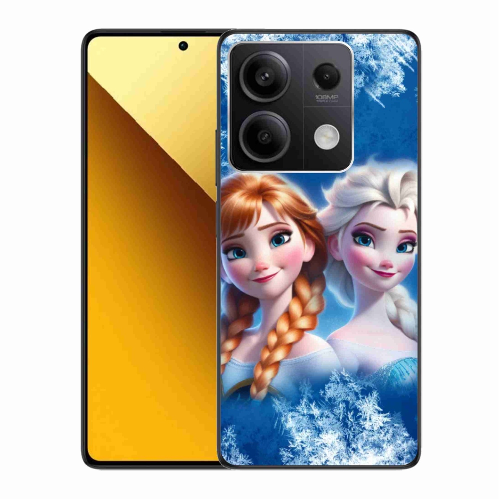 Gelový kryt mmCase na Xiaomi Redmi Note 13 5G - ledové království 2