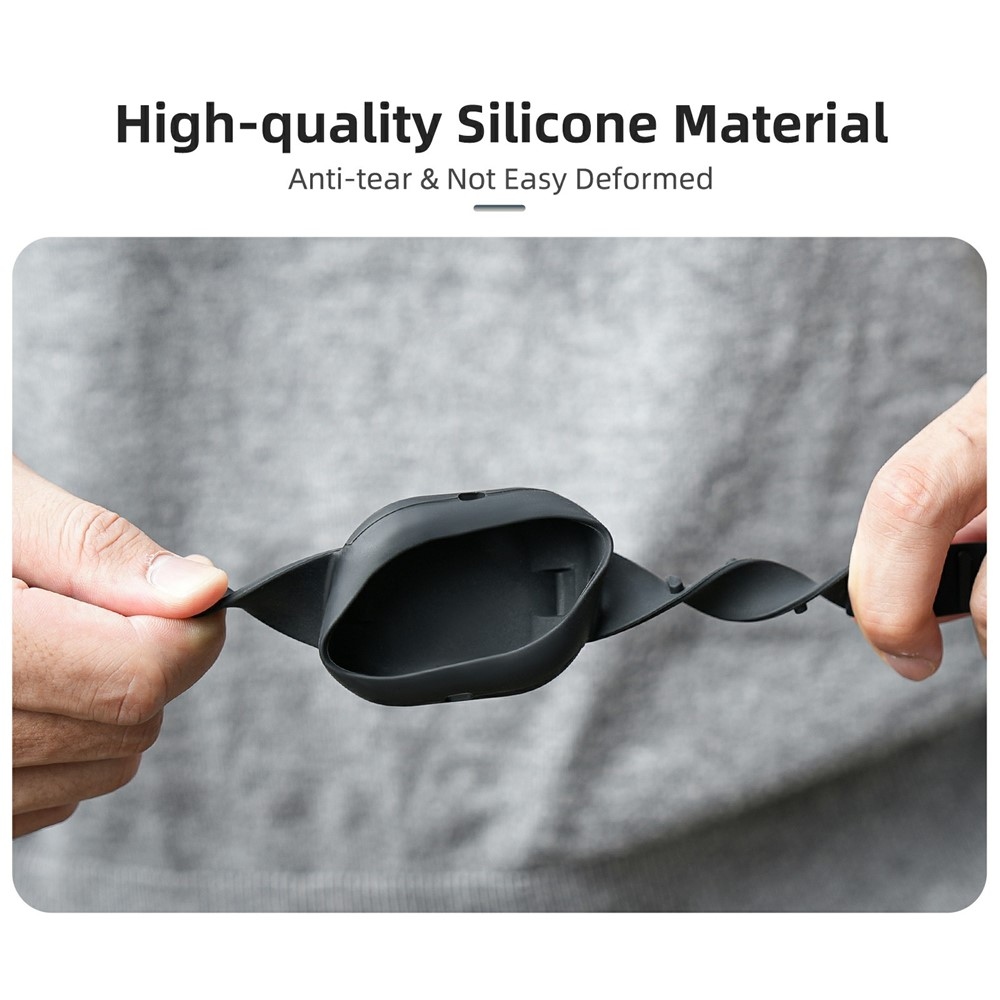 Silikonový ochranný obal s poutkem na ruku Sunnylife pro Insta360 GO Ultra – bílý