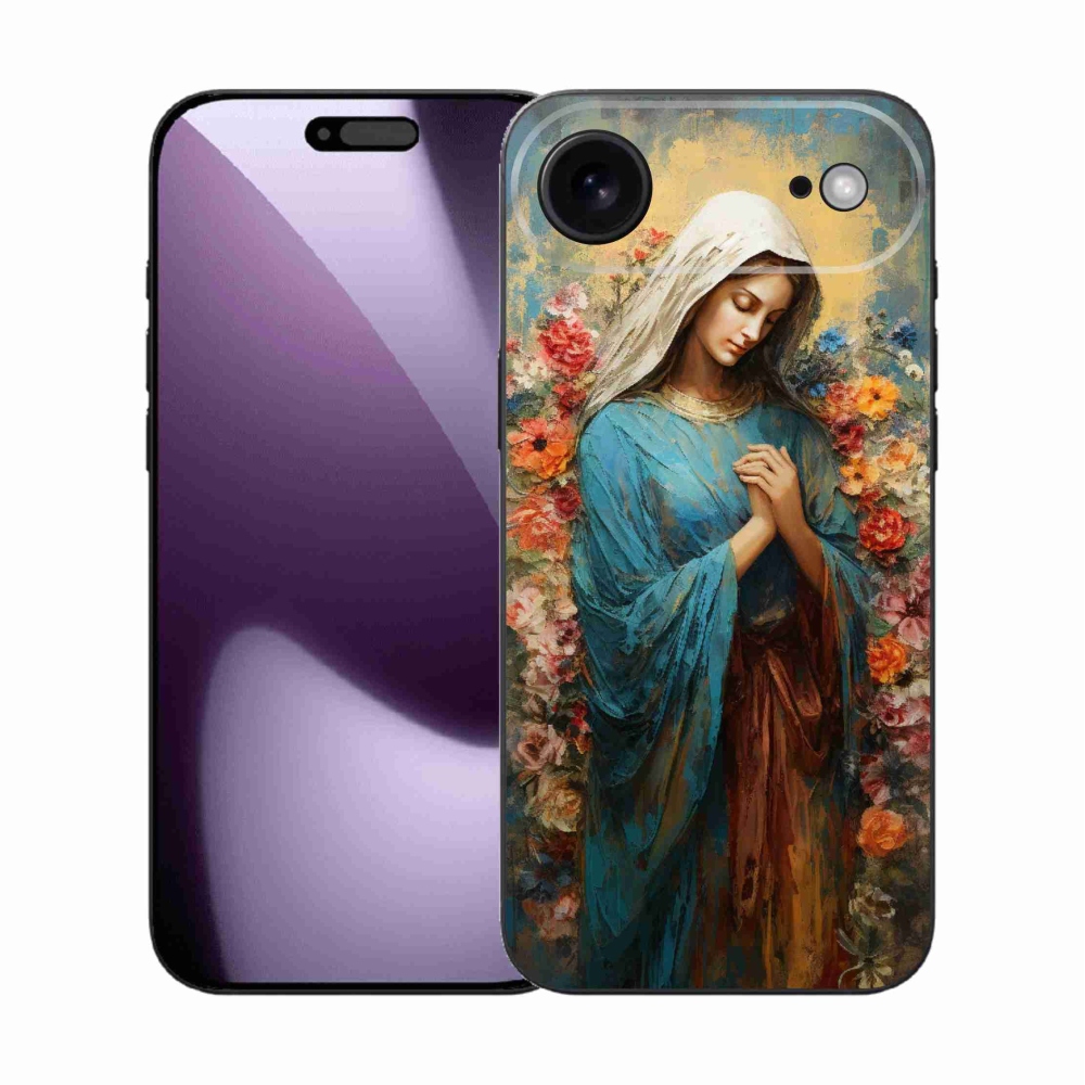 Gelový kryt mmCase na iPhone 17 Air - svatá žena