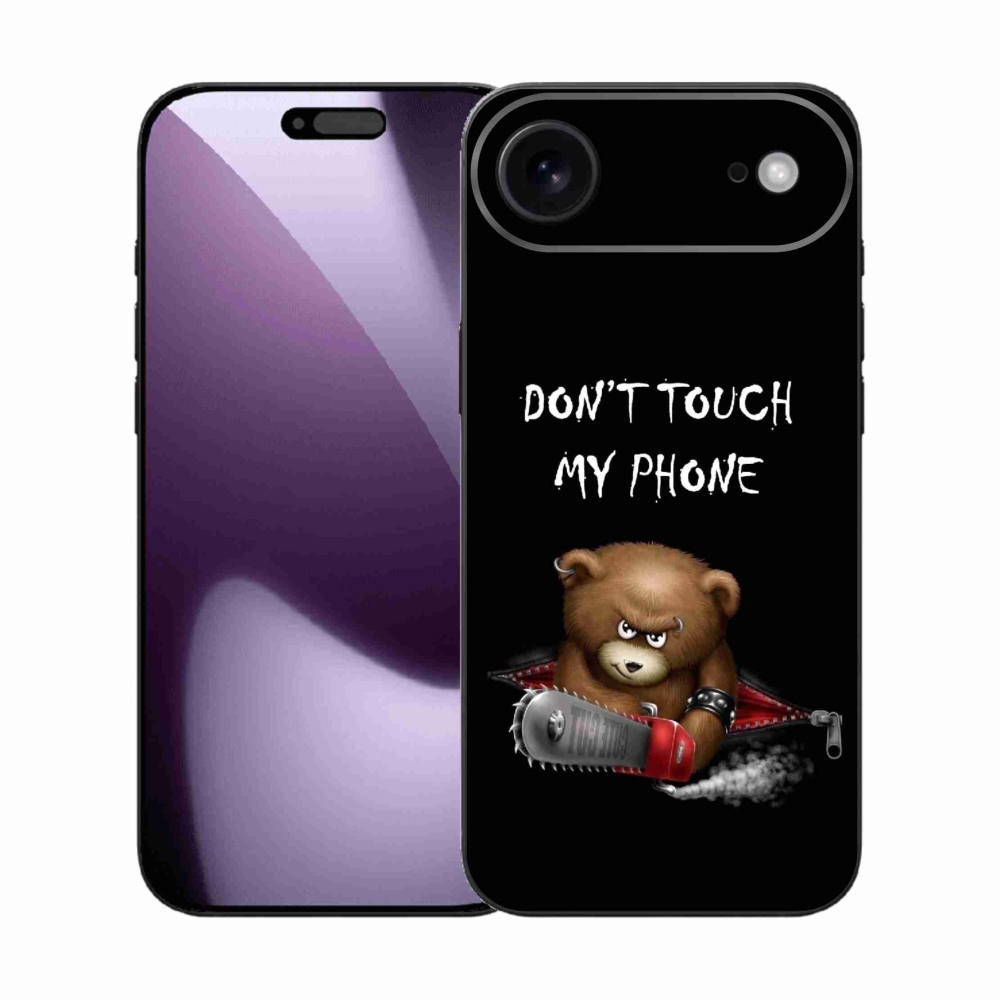 Gelový kryt mmCase na iPhone 17 Air - nesahej na telefon