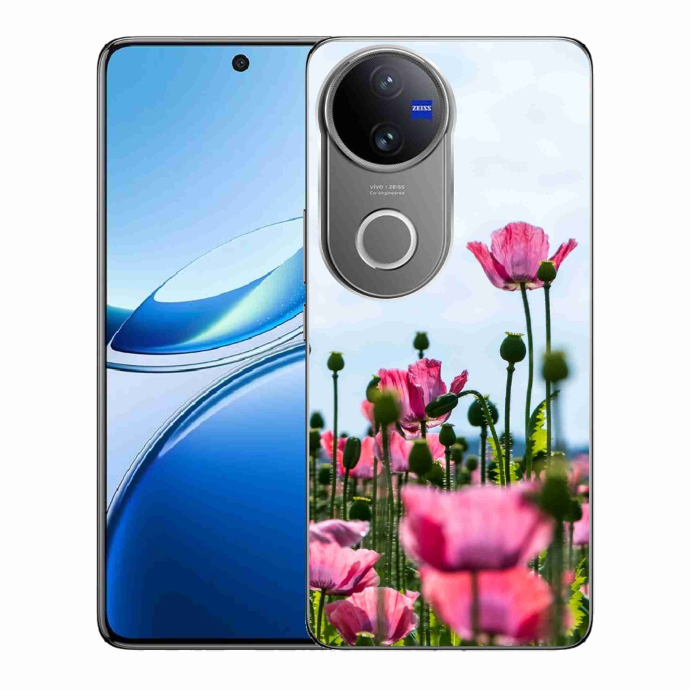 Gelový kryt mmCase na Vivo V50 5G - vlčí mák