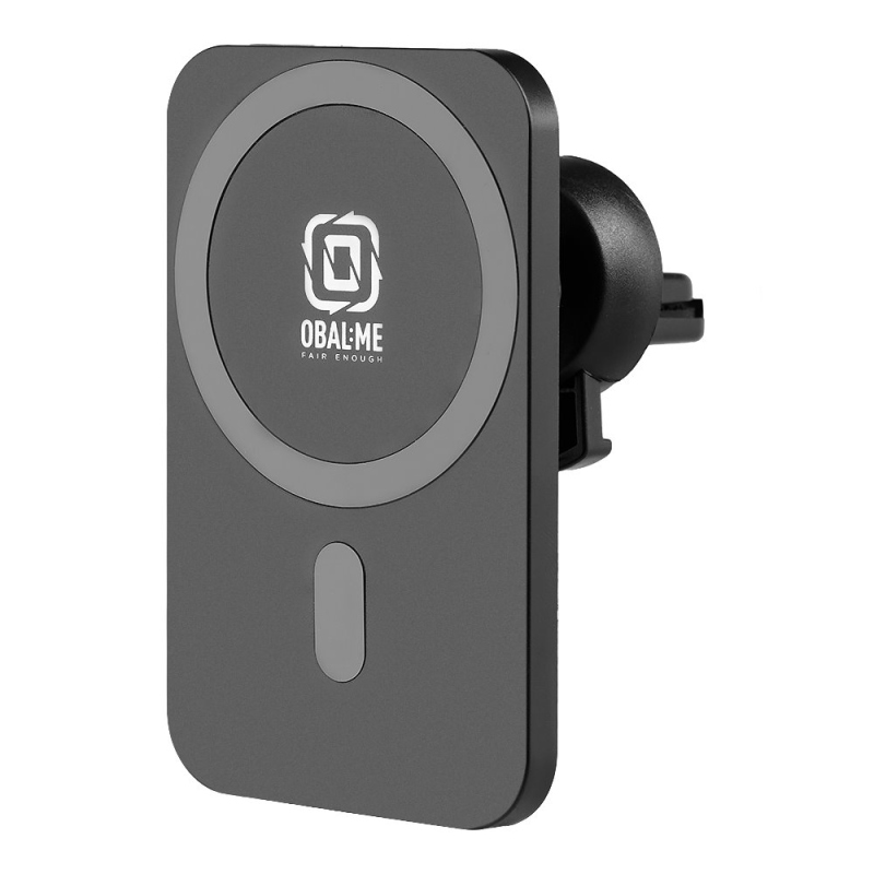 OBAL:ME MagNetix Plate Bezdrátový Nabíjecí Držák do Auta 15W Black