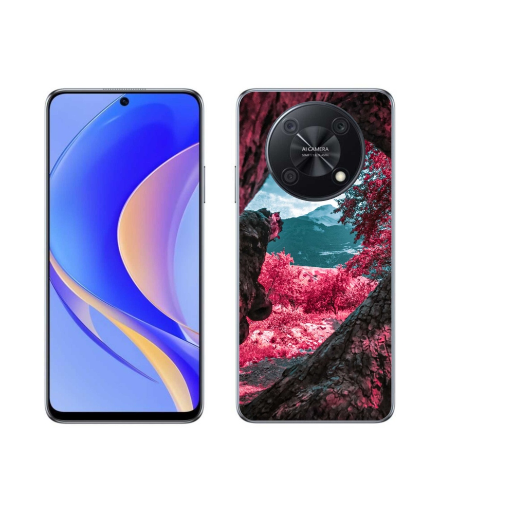 Gelový kryt mmCase na Huawei Nova Y90 - výhled na hory