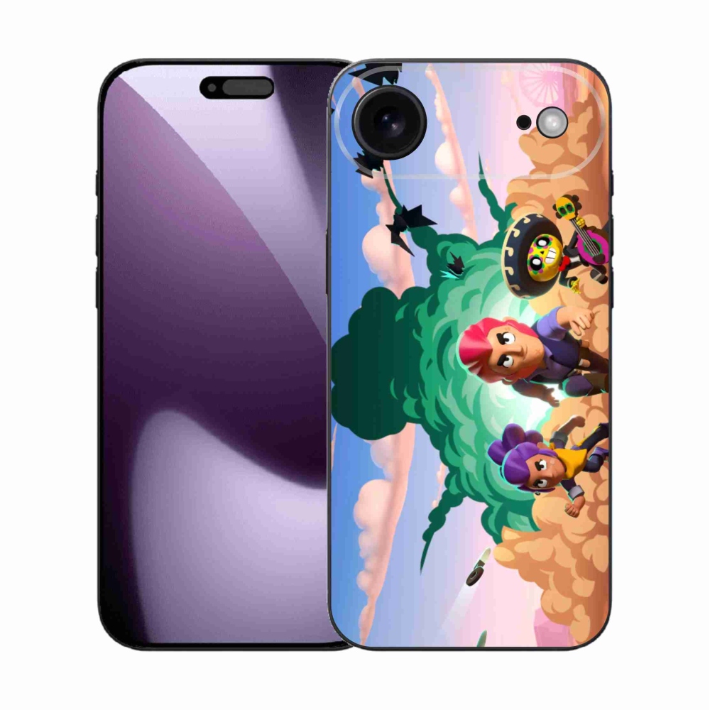 Gelový kryt mmCase na iPhone 17 Air - brawl stars