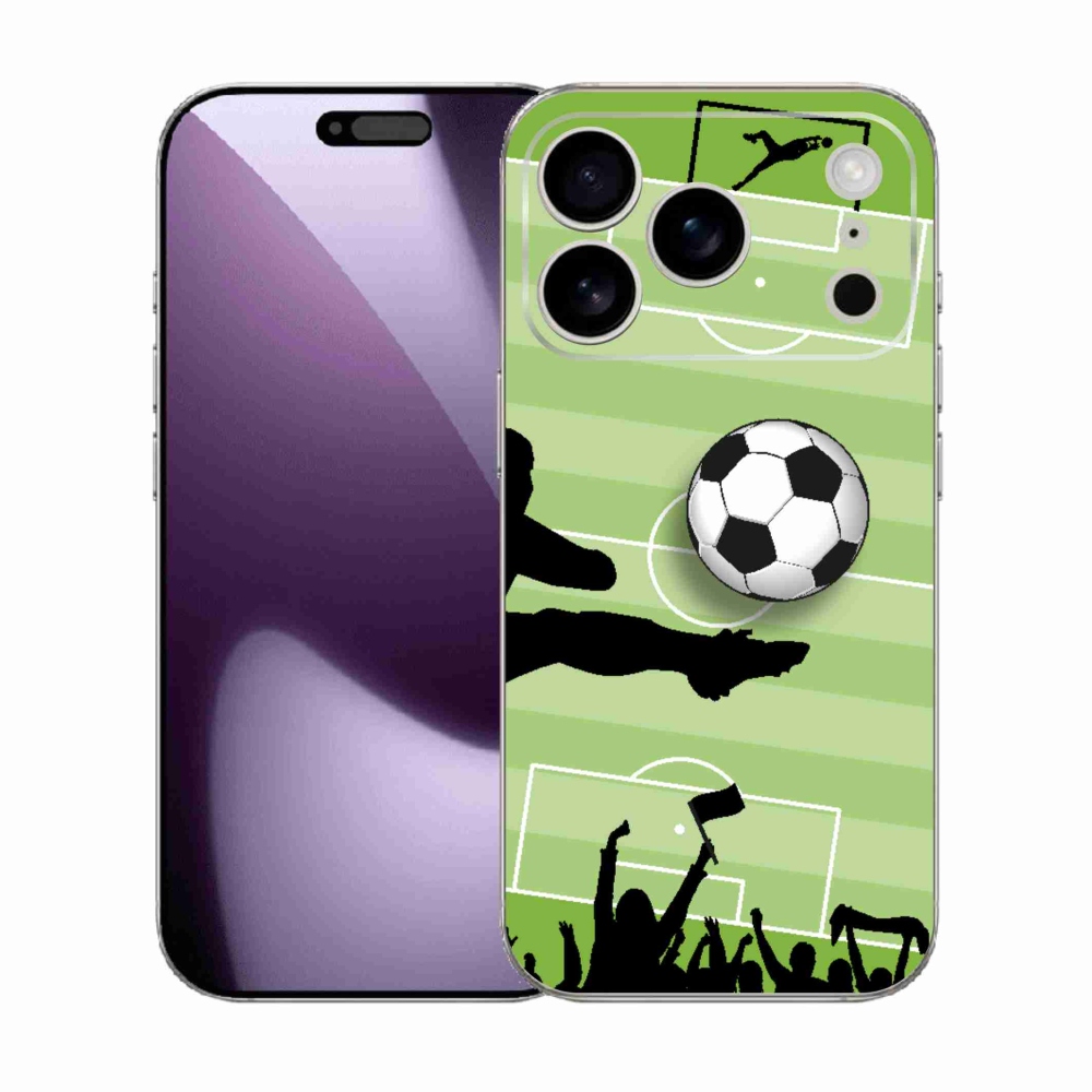 Gelový kryt mmCase na iPhone 17 Pro - fotbal 3