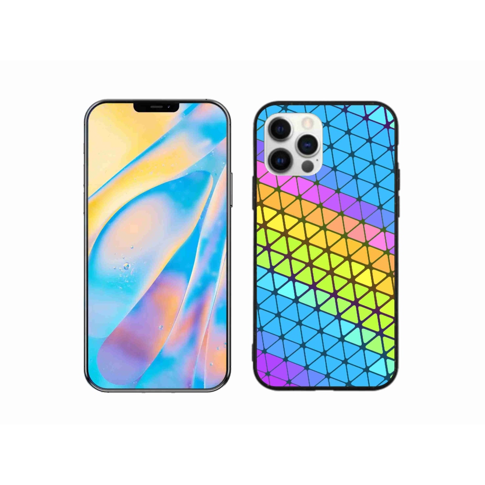 Gelový kryt mmCase na iPhone 12 Pro - abstraktní motiv 16