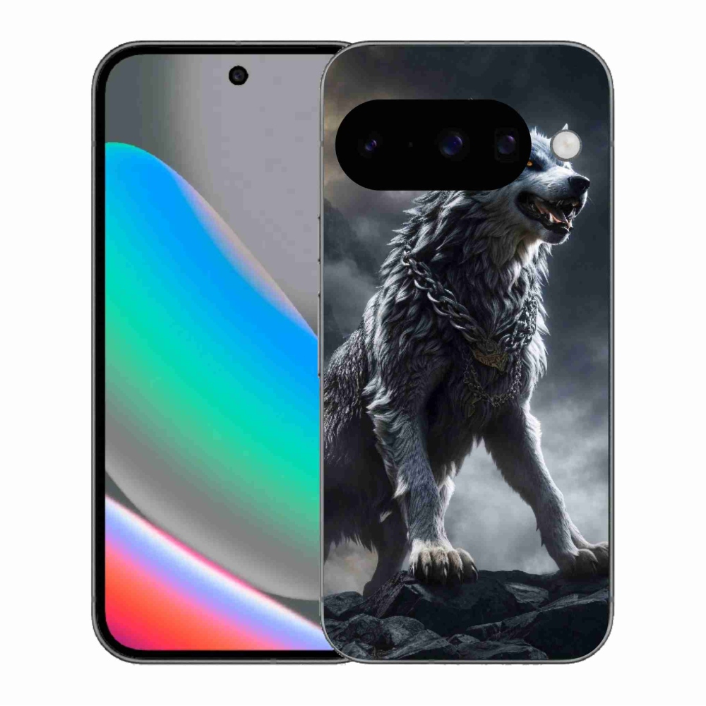 Gelový kryt mmCase na Google Pixel 10 - vlk 1