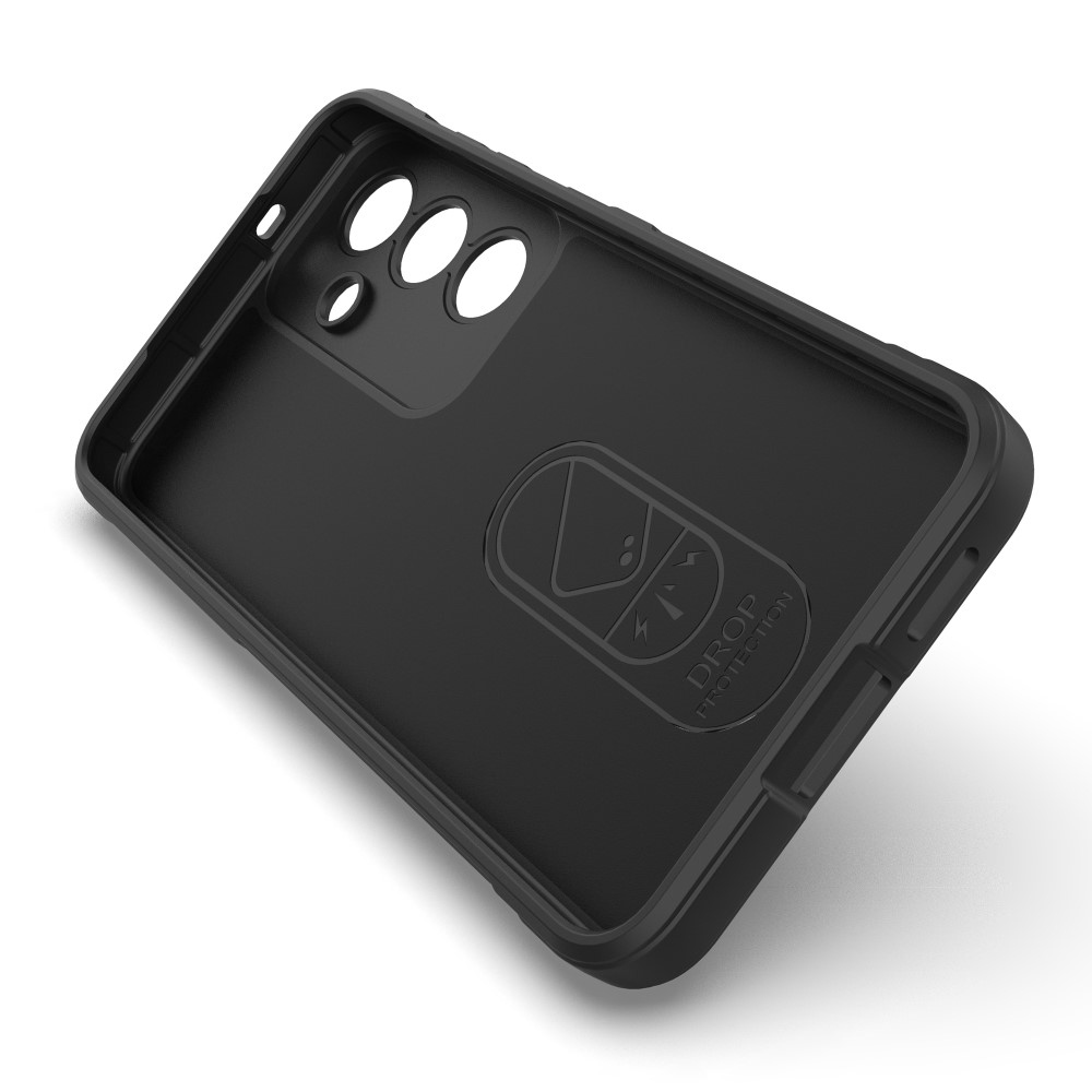 Rugg odolný gelový obal na Samsung Galaxy S25 - černý