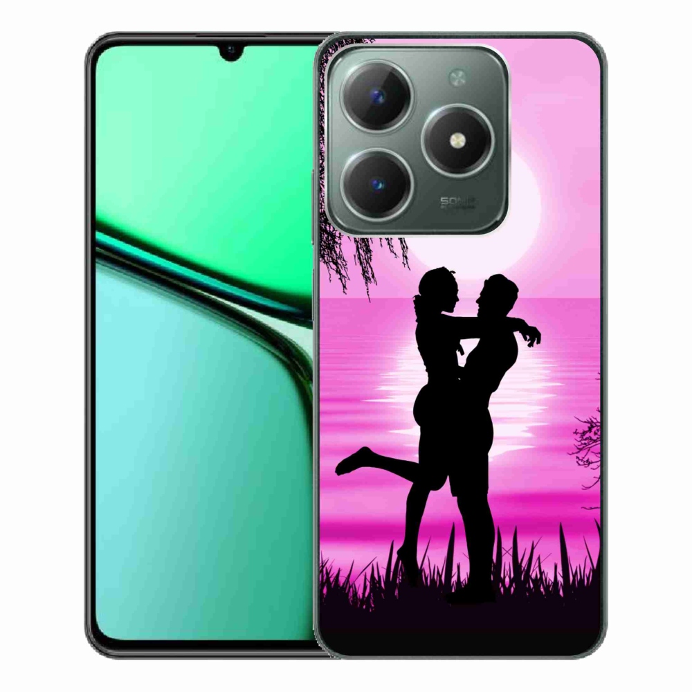 Gelový obal mmCase na Realme C61 - západ slunce
