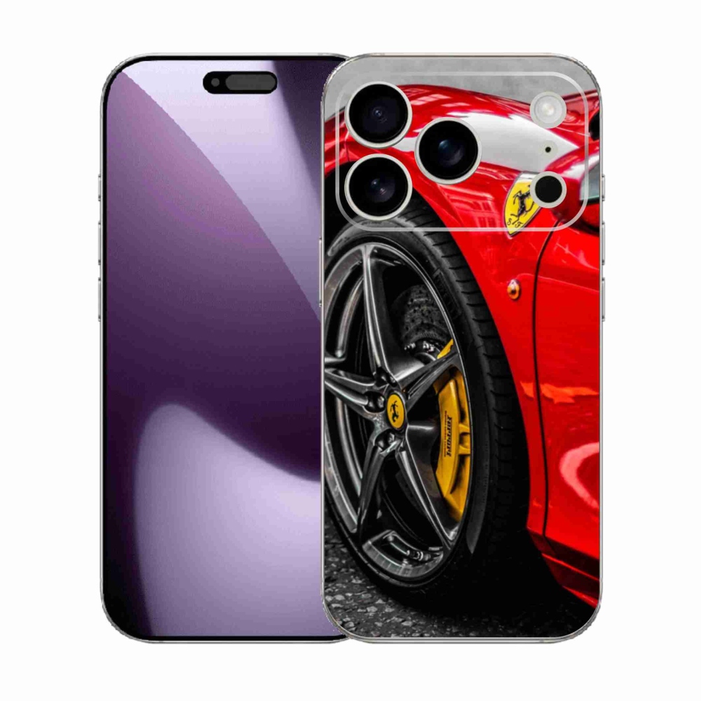 Gelový kryt mmCase na iPhone 17 Pro - auto 1