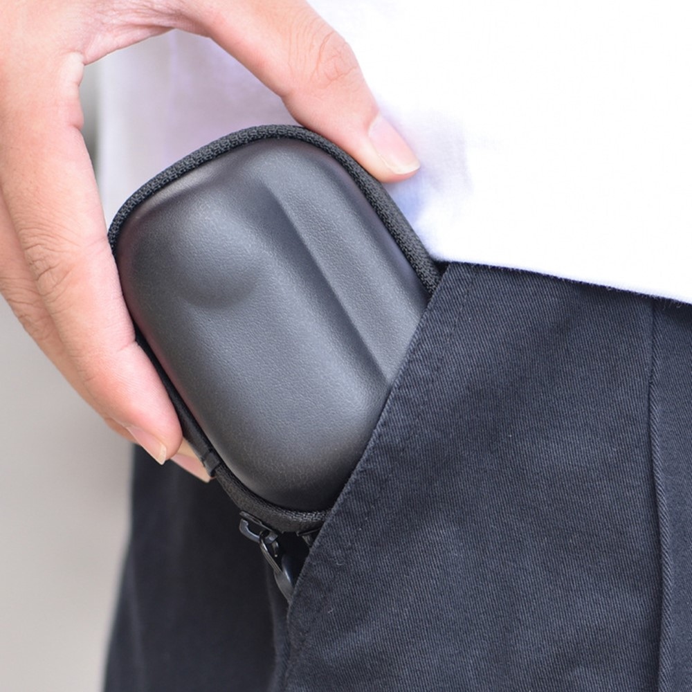 BRDRC ochranné pouzdro s karabinou pro Insta360 GO 3S / GO 3 - šedé