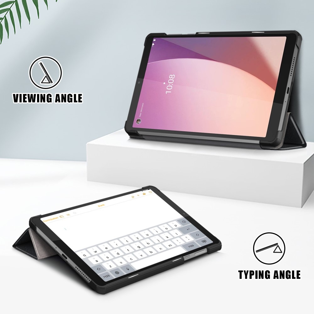 Stand zavírací pouzdro na Lenovo Tab M8 4. Gen (2024) - černé