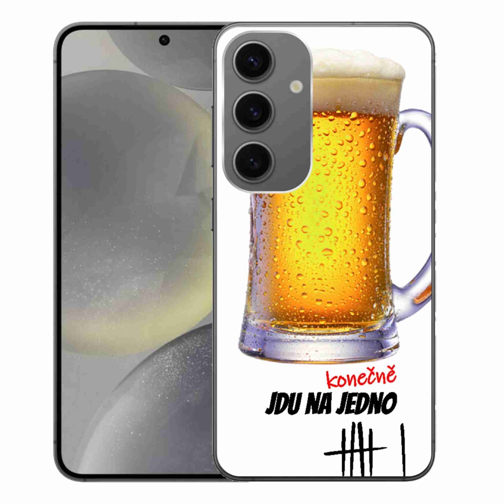 Gelový kryt mmCase na Samsung Galaxy S24+ - jdu na jedno