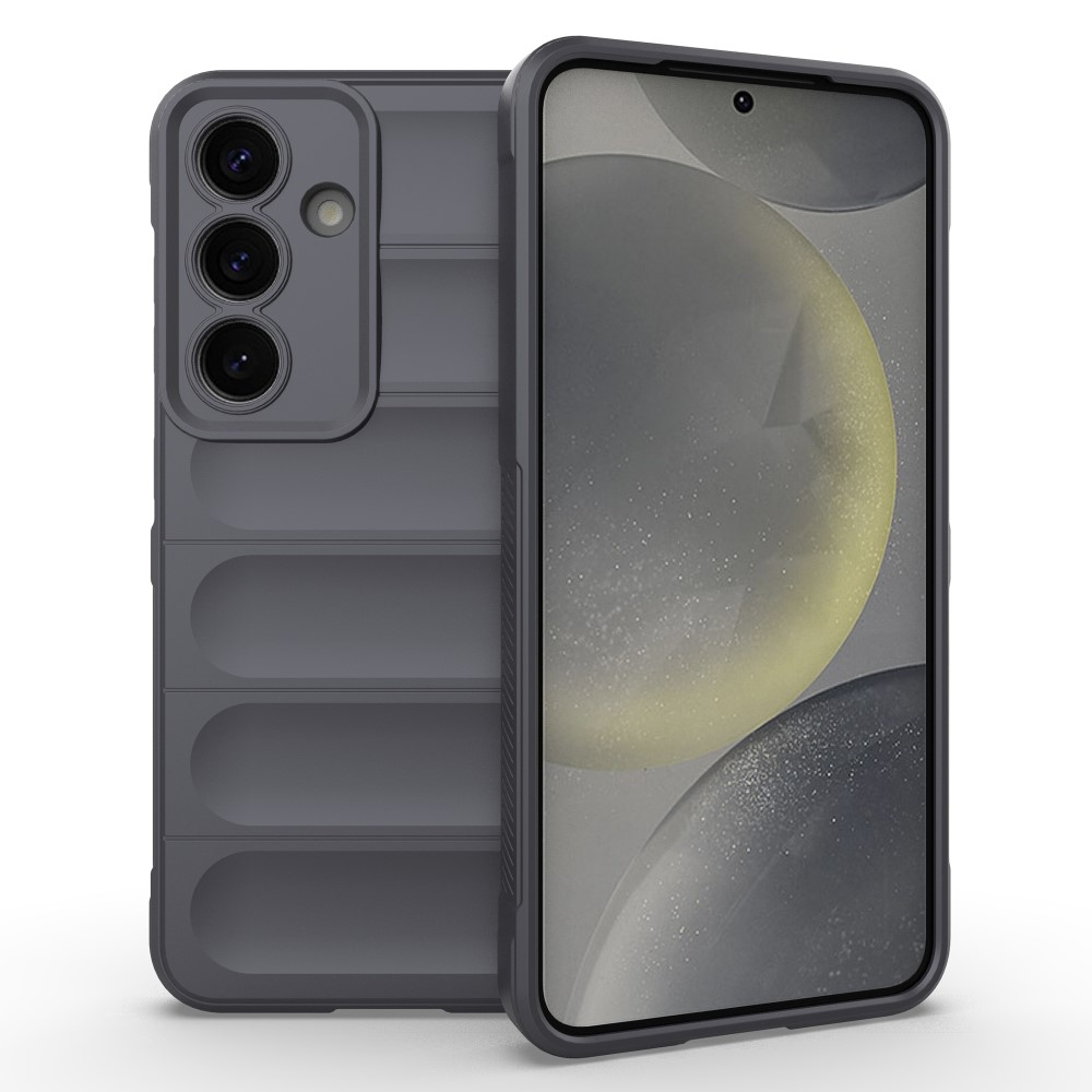 Rugg odolný gelový obal na Samsung Galaxy S25+ - tmavěšedý
