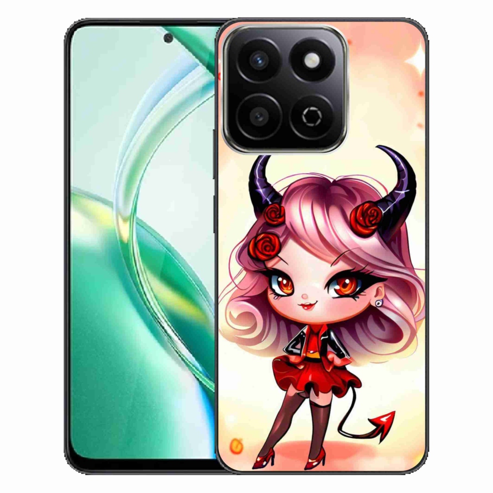 Gelový kryt mmCase na Honor 200 Smart 5G - kreslená čertice