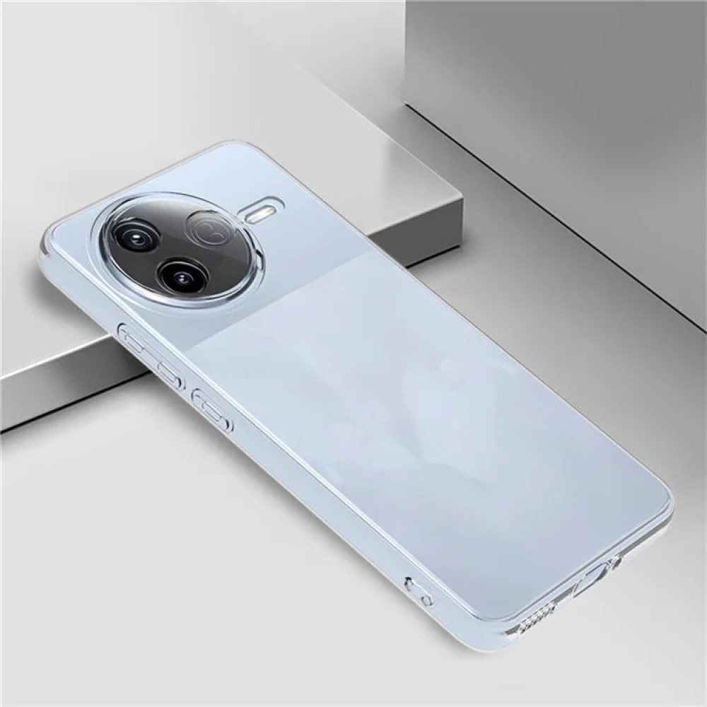 Průhledný gelový obal na Xiaomi Poco F7 Pro - průhledný