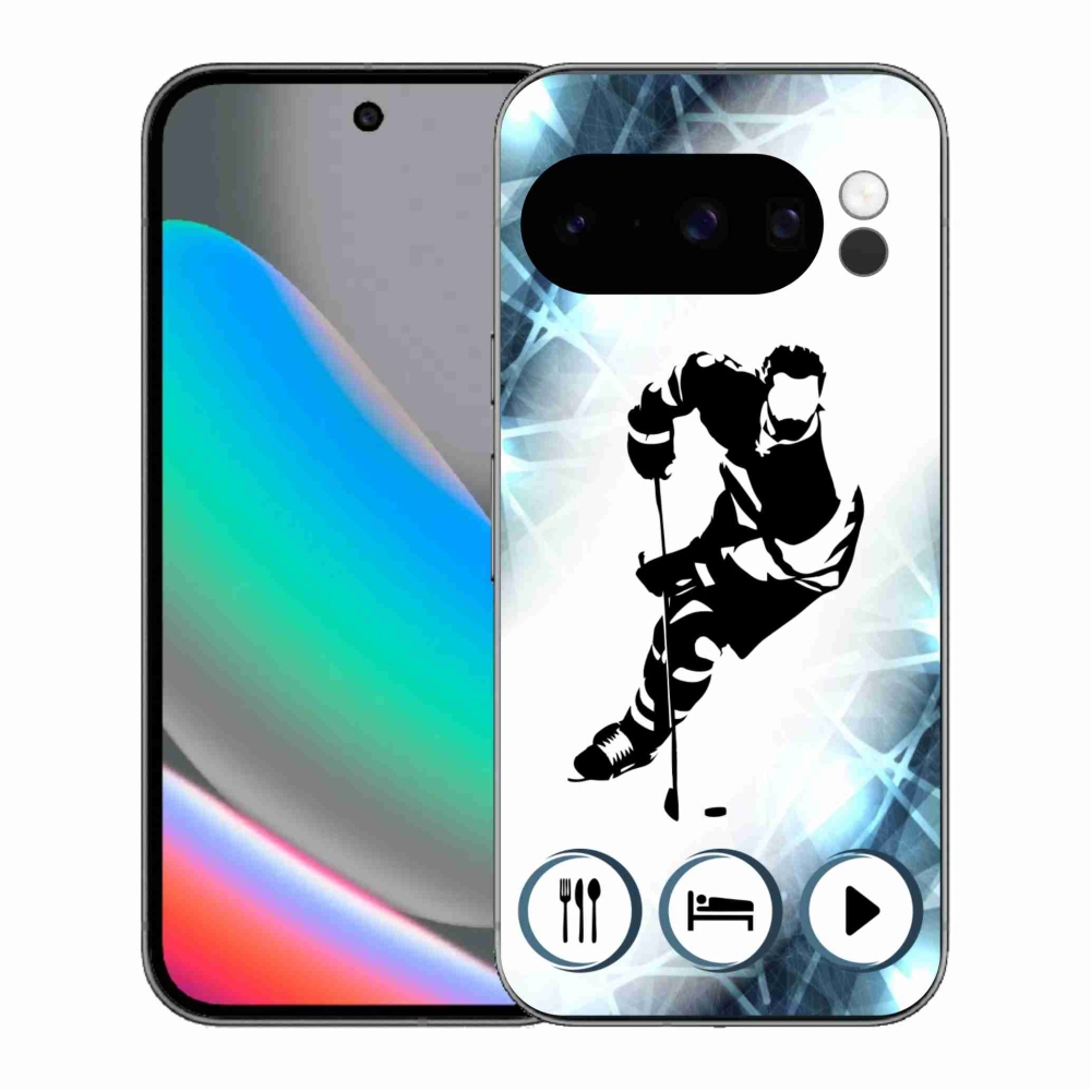Gelový kryt mmCase na Google Pixel 10 Pro - hokej 1