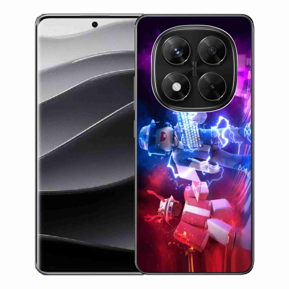 Gelový kryt mmCase na Xiaomi Redmi Note 14 Pro 5G/Poco X7 5G - roblox