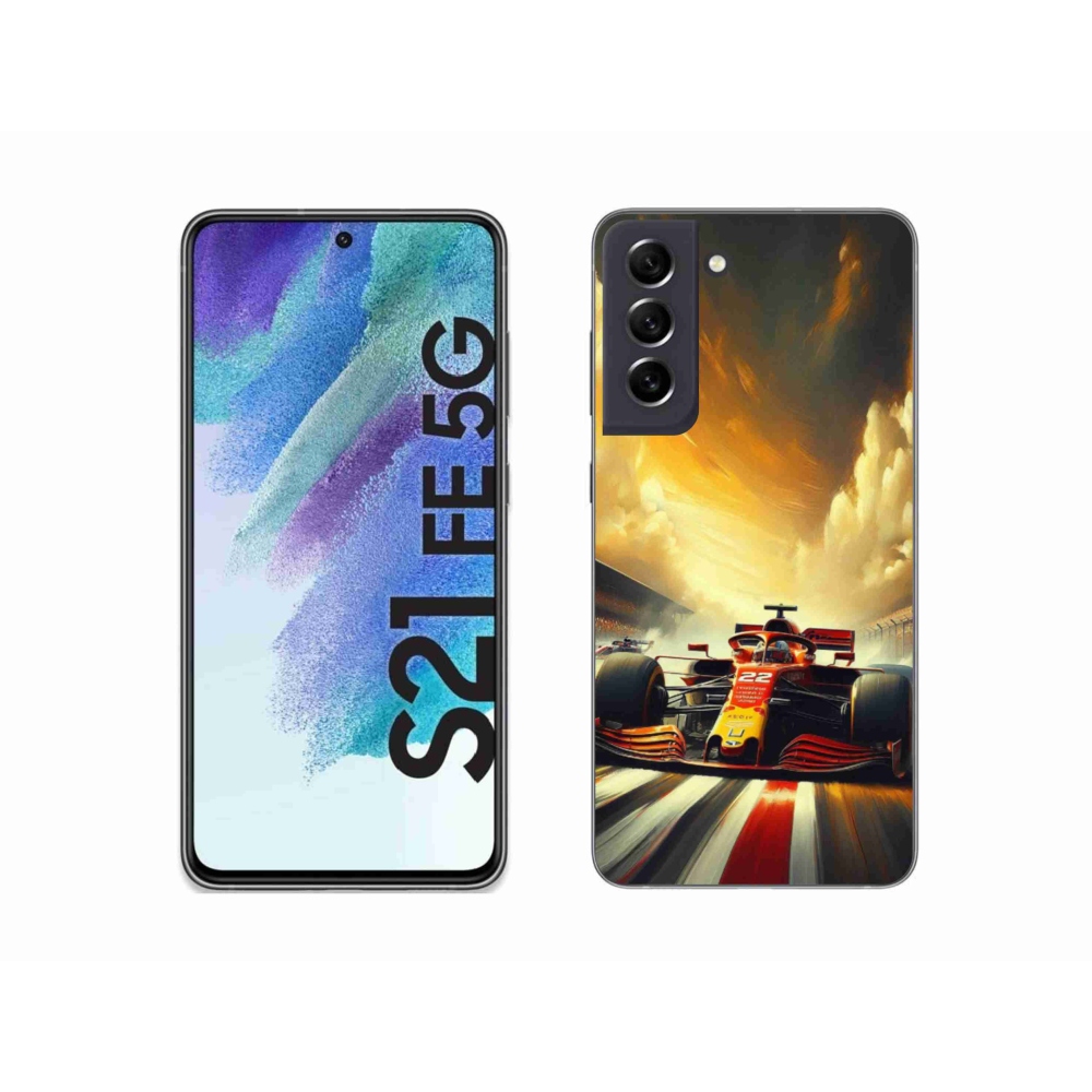 Gelový kryt mmCase na Samsung Galaxy S21 FE 5G - formule 2