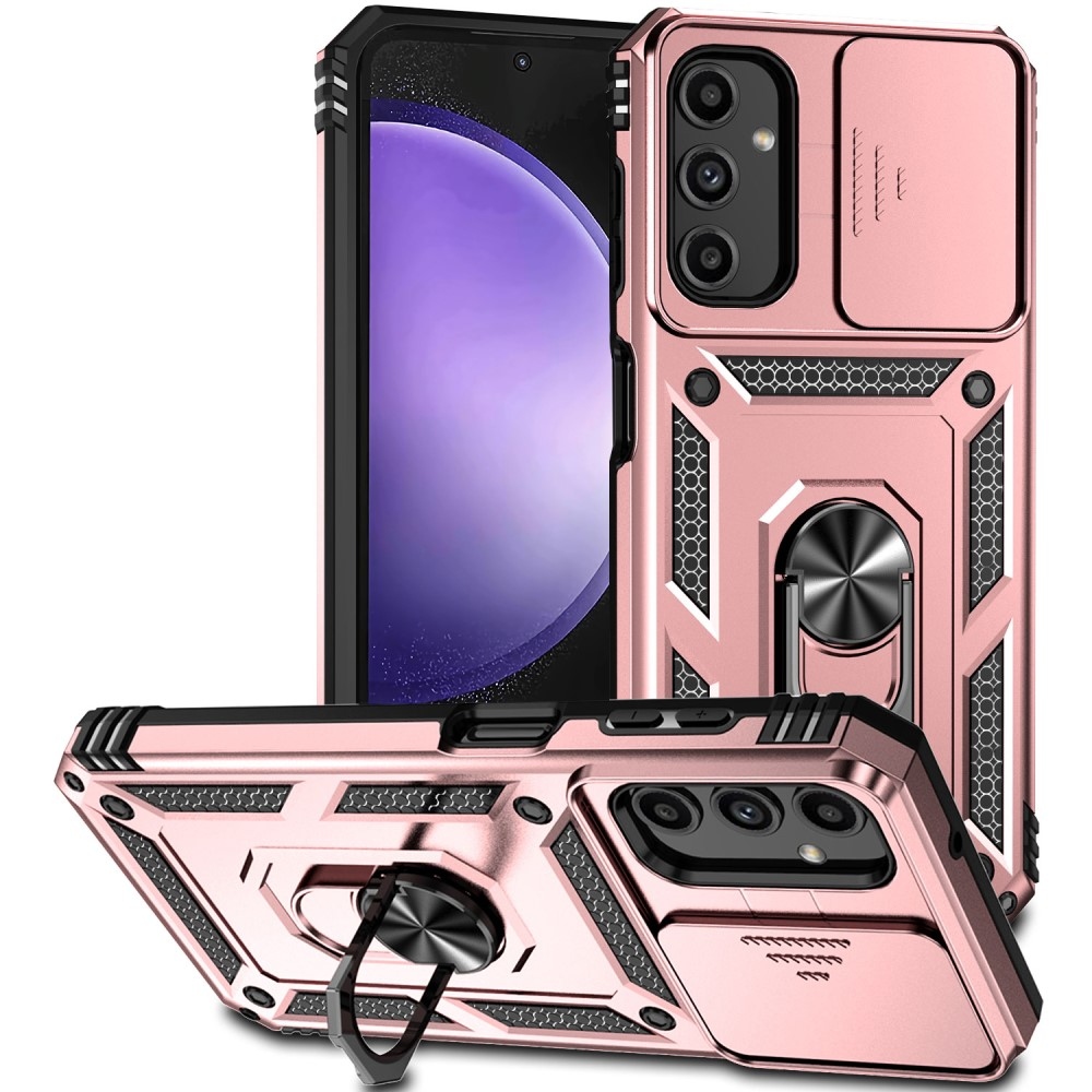 Slide odolný kryt na Samsung Galaxy S23 FE - růžovozlatý