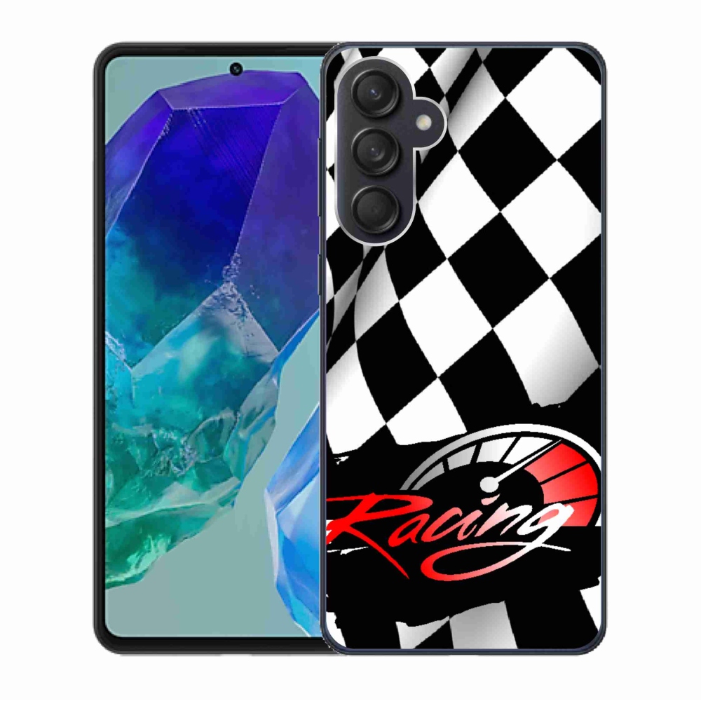 Gelový kryt mmCase na Samsung Galaxy M55 5G - závodění