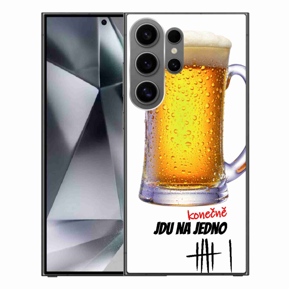 Gelový kryt mmCase na Samsung Galaxy S24 Ultra - jdu na jedno