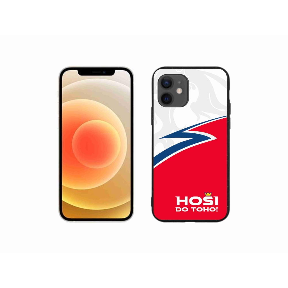 Gelový kryt mmCase na iPhone 12 mini - hoši do toho 1