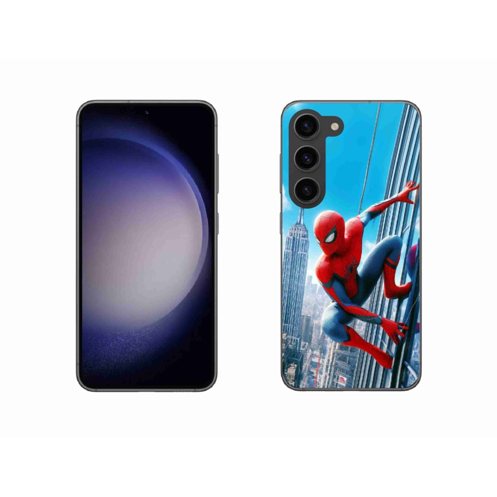 Gelový kryt mmCase na Samsung Galaxy S23 5G - spiderman