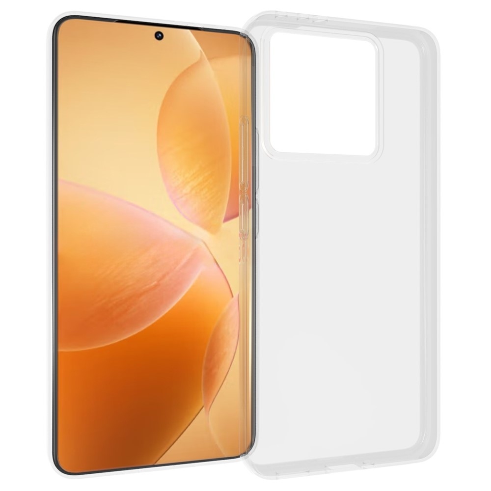 Průhledný gelový obal na Xiaomi 14T - průhledný