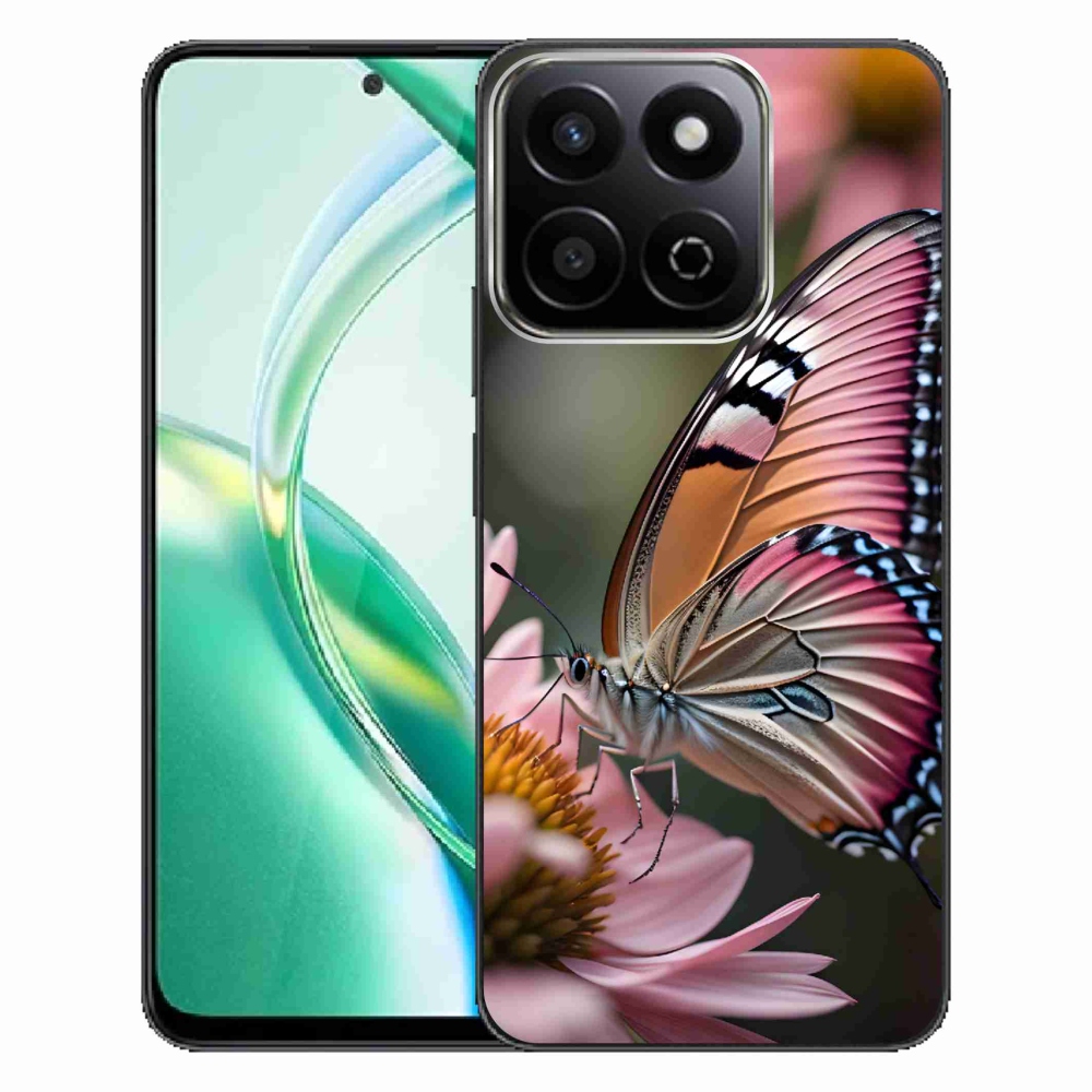 Gelový kryt mmCase na Honor 200 Smart 5G - barevný motýl