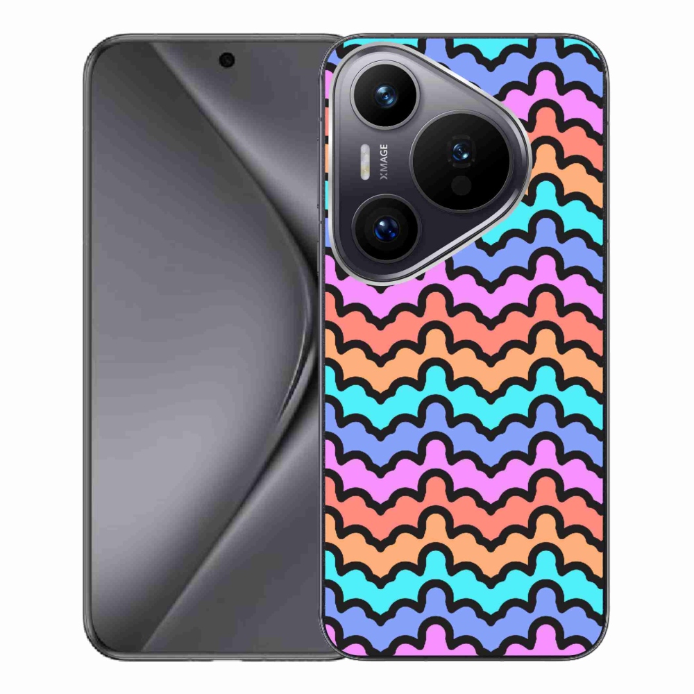 Gelový kryt mmCase na Huawei Pura 70 Pro - abstraktní motiv 30