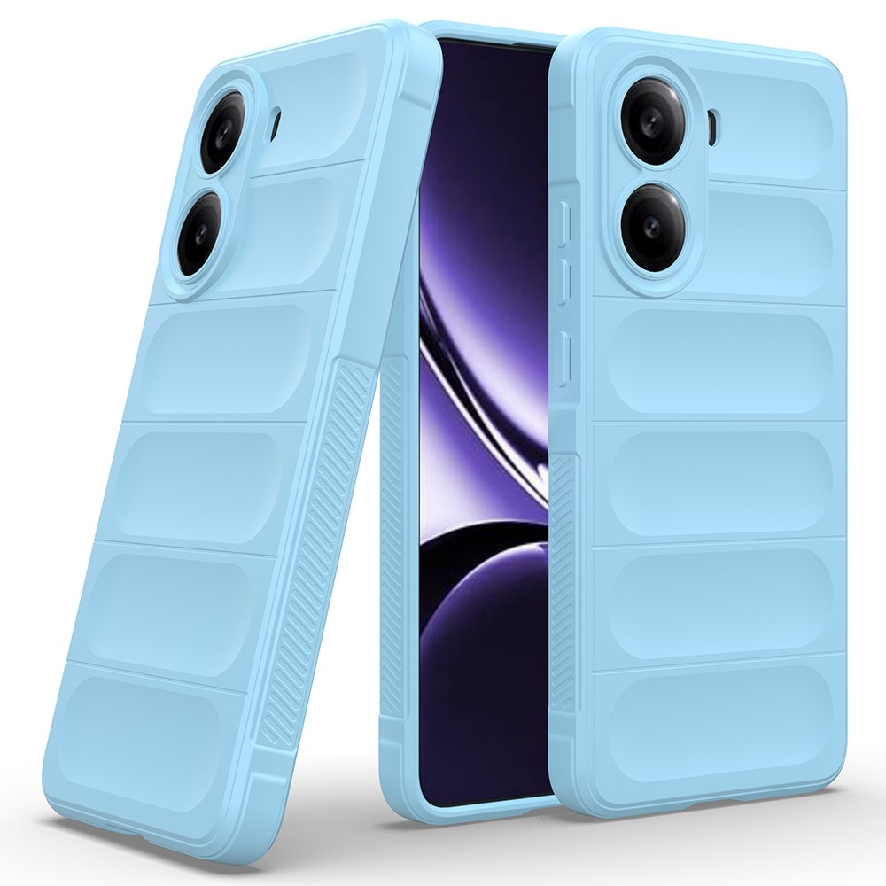 Rugg odolný gelový obal na Xiaomi Poco X7 Pro 5G - světlemodrý