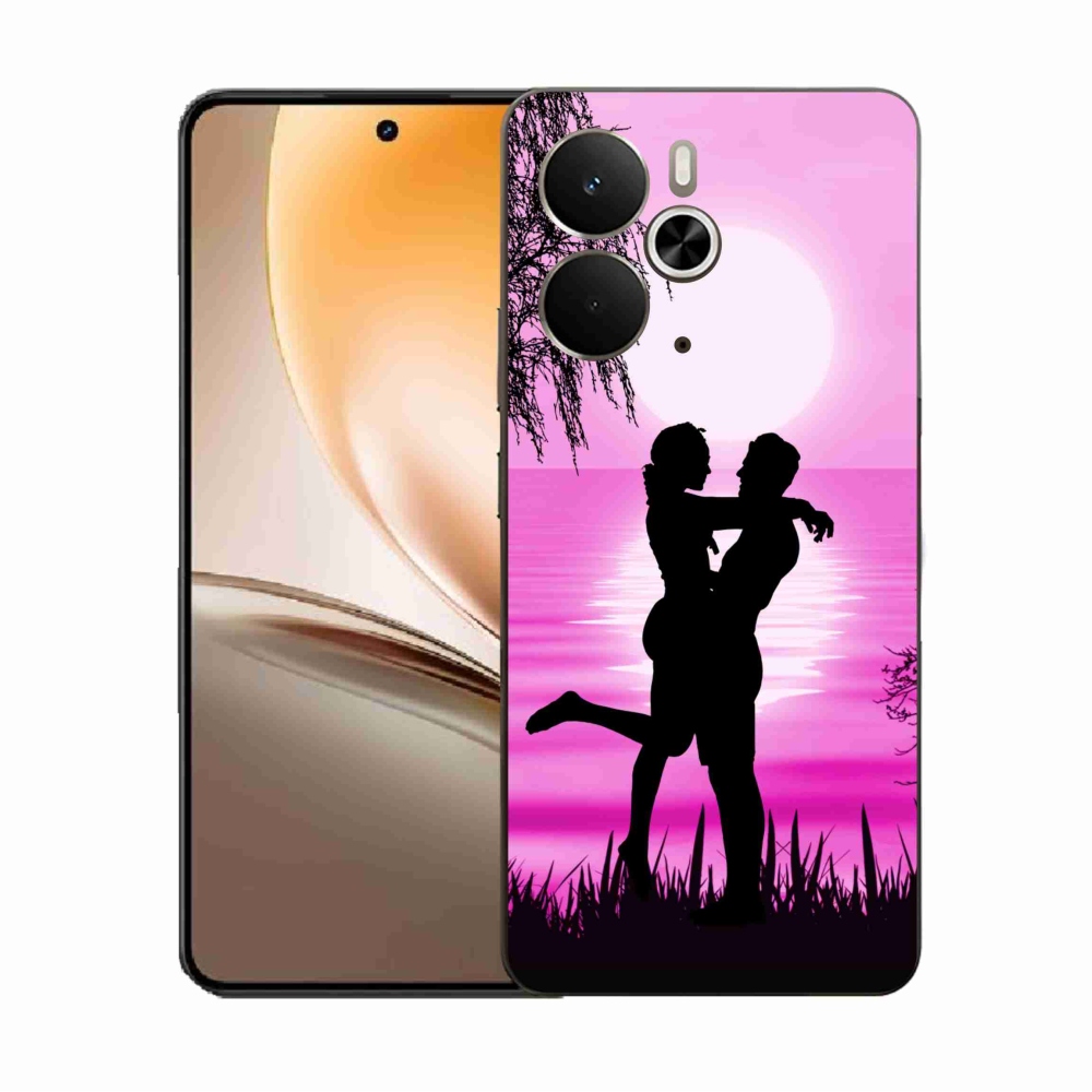 Gelový kryt mmCase na Realme 14 5G - západ slunce
