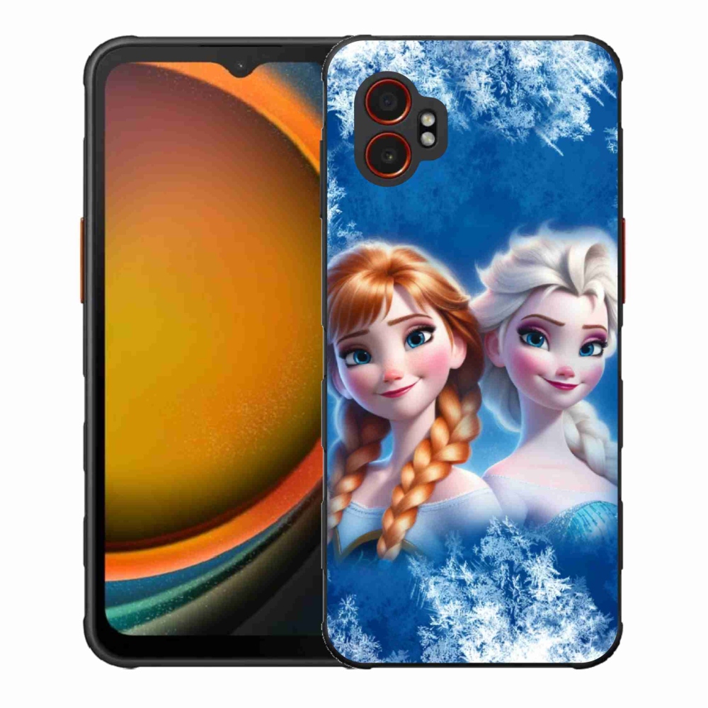Gelový kryt mmCase na Samsung Galaxy Xcover 7 Pro - ledové království 2