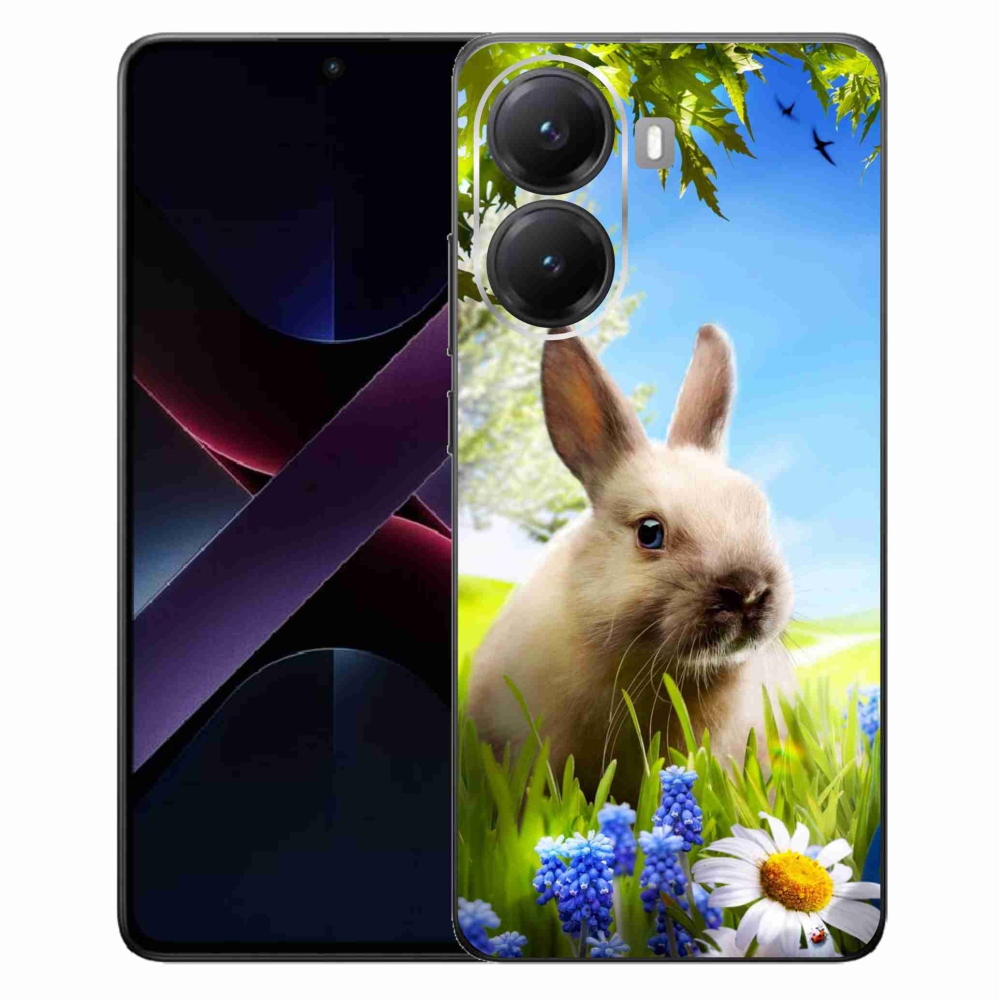 Gelový kryt mmCase na Xiaomi Poco X7 Pro 5G - zajíček