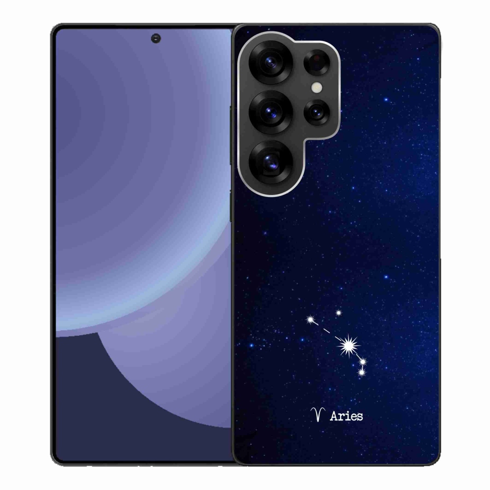 Gelový kryt mmCase na Samsung Galaxy S25 Ultra - souhvězdí Berana