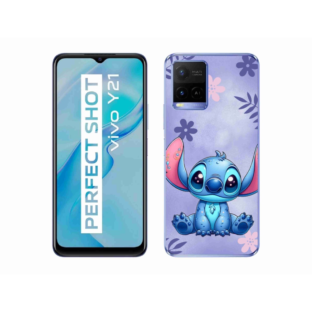 Gelový kryt mmCase na Vivo Y21/Y21s/Y33s - stitch