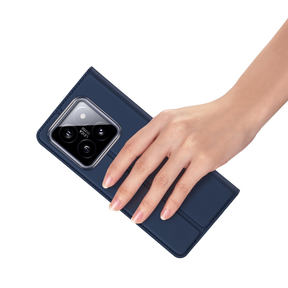 DUX knížkové pouzdro na Xiaomi 14 Pro - tmavěmodré