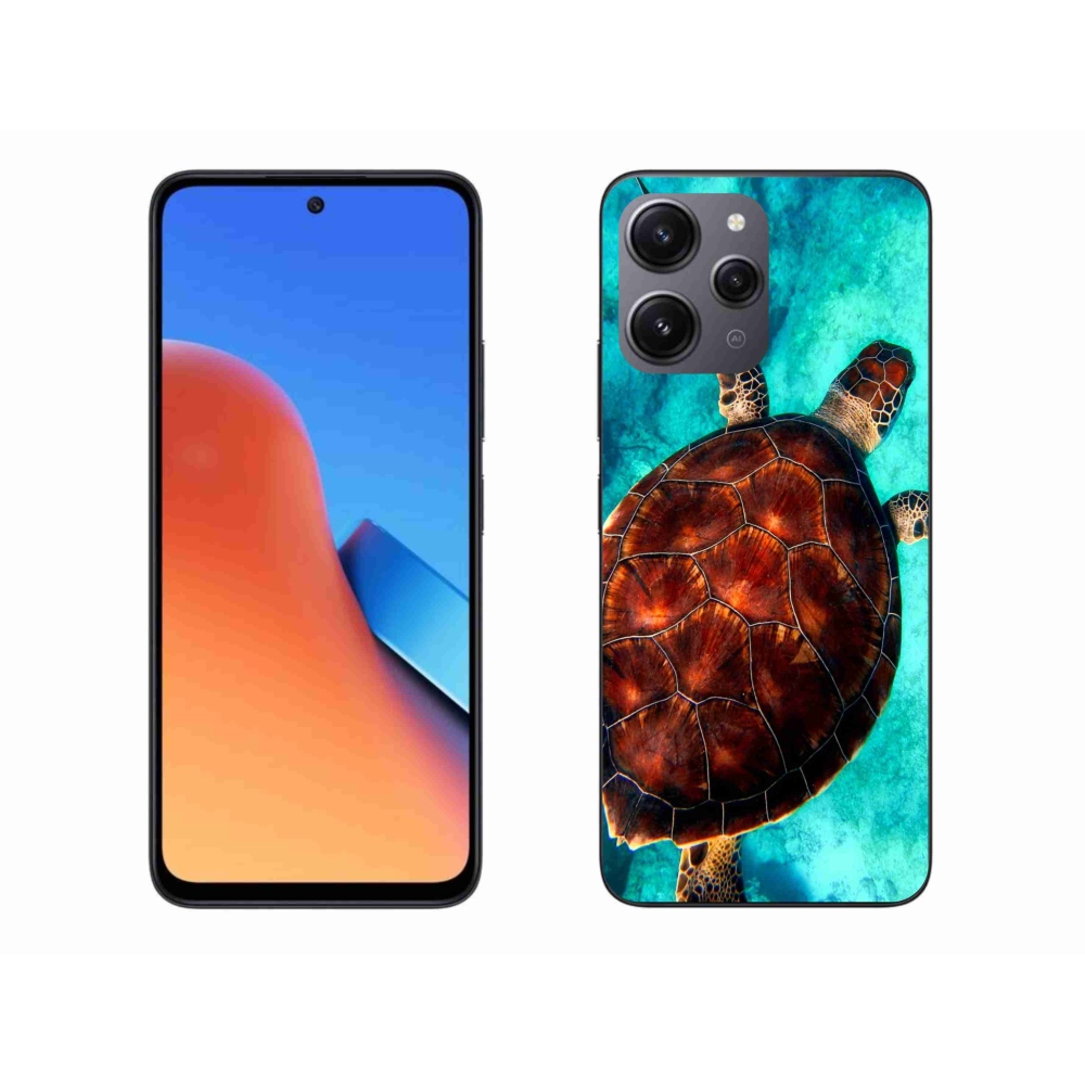 Gelový kryt mmCase na Xiaomi Redmi 12 - želva