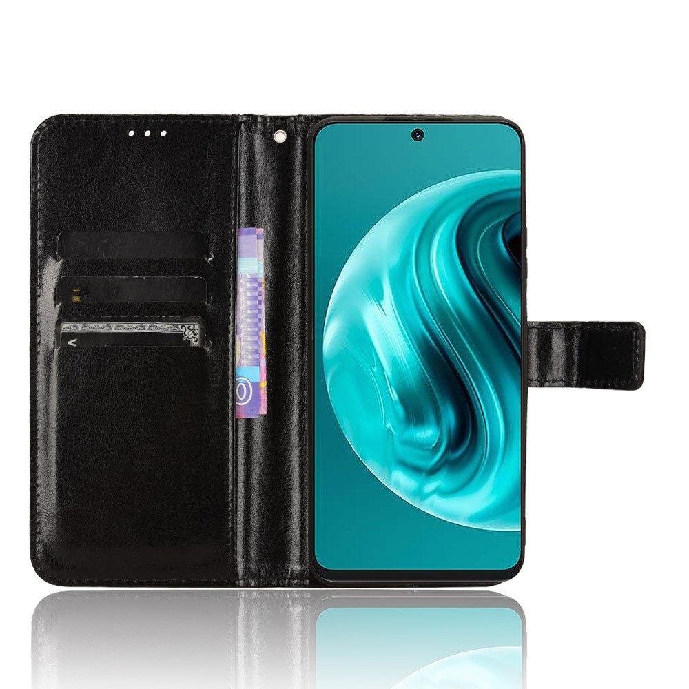 Crazy knížkové pouzdro na Huawei Nova 12i - černé