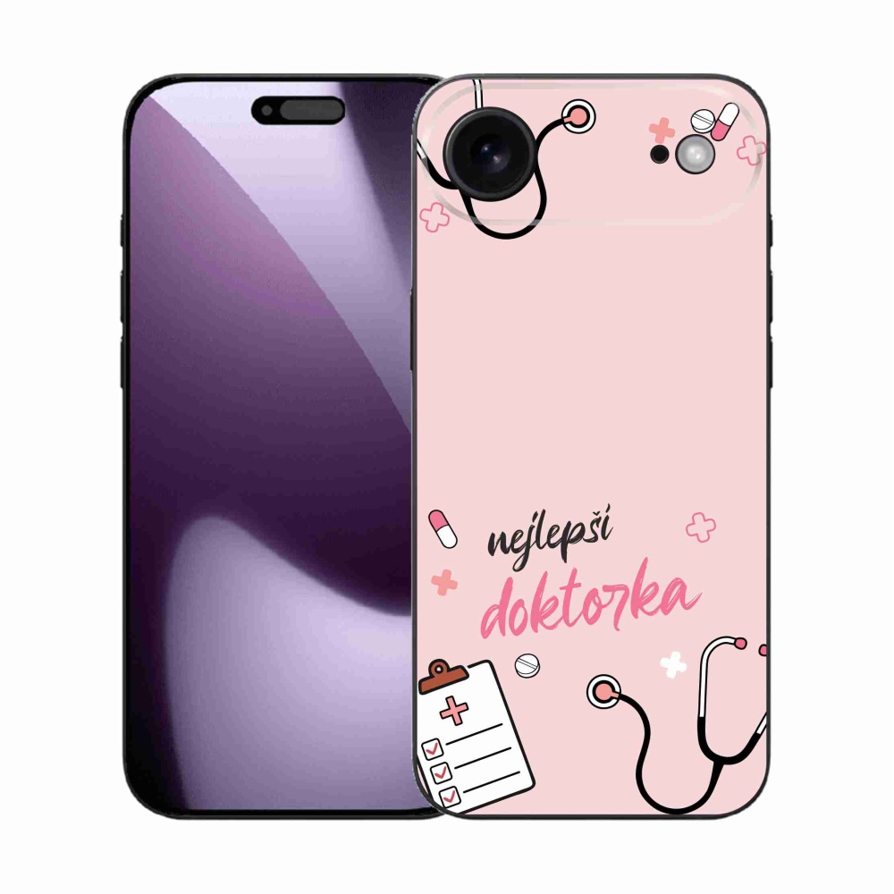 Gelový kryt mmCase na iPhone 17 Air - nejlepší doktorka