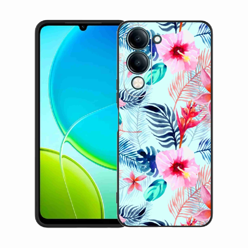 Gelový kryt mmCase na Vivo Y29s 5G - květiny