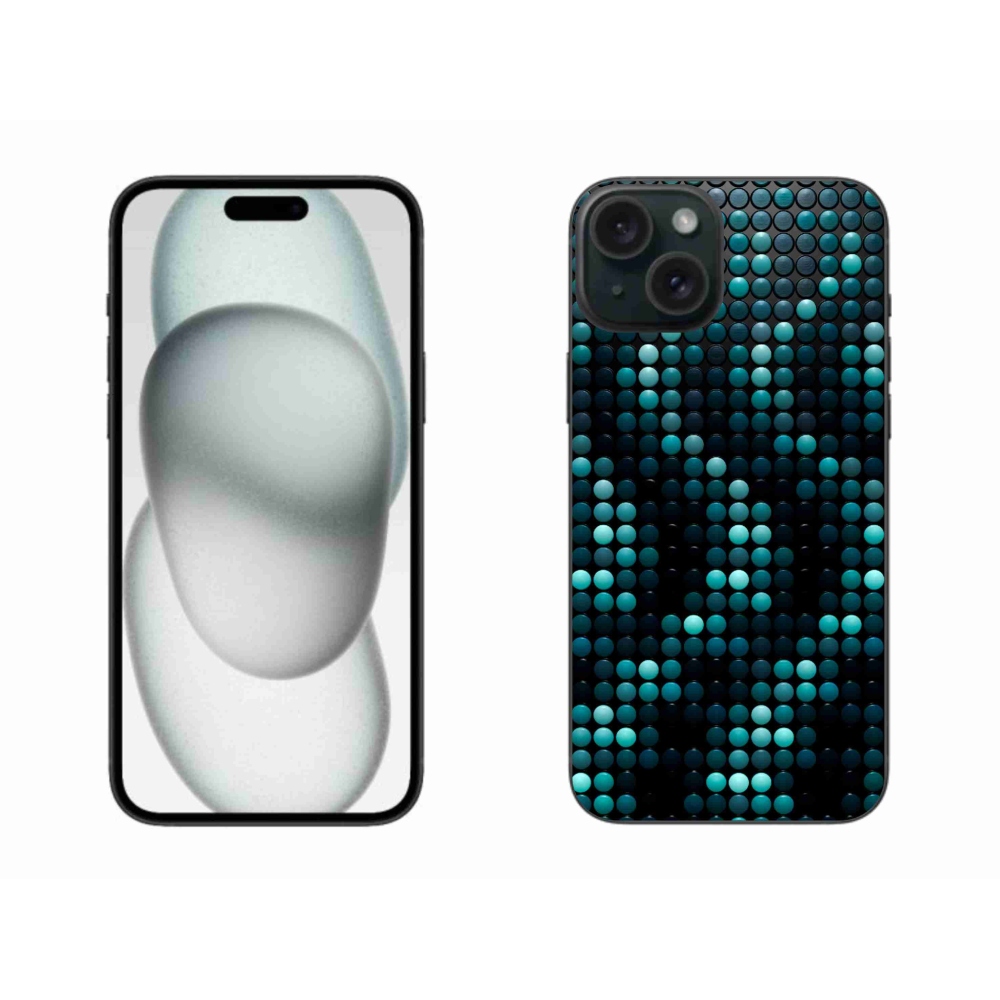 Gelový kryt mmCase na iPhone 15 Plus - abstraktní motiv 15