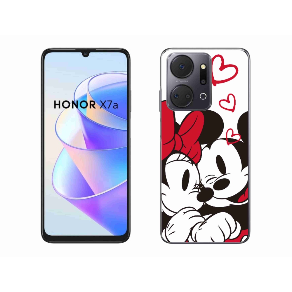 Gelový kryt mmCase na Honor X7a - minnie a mickey