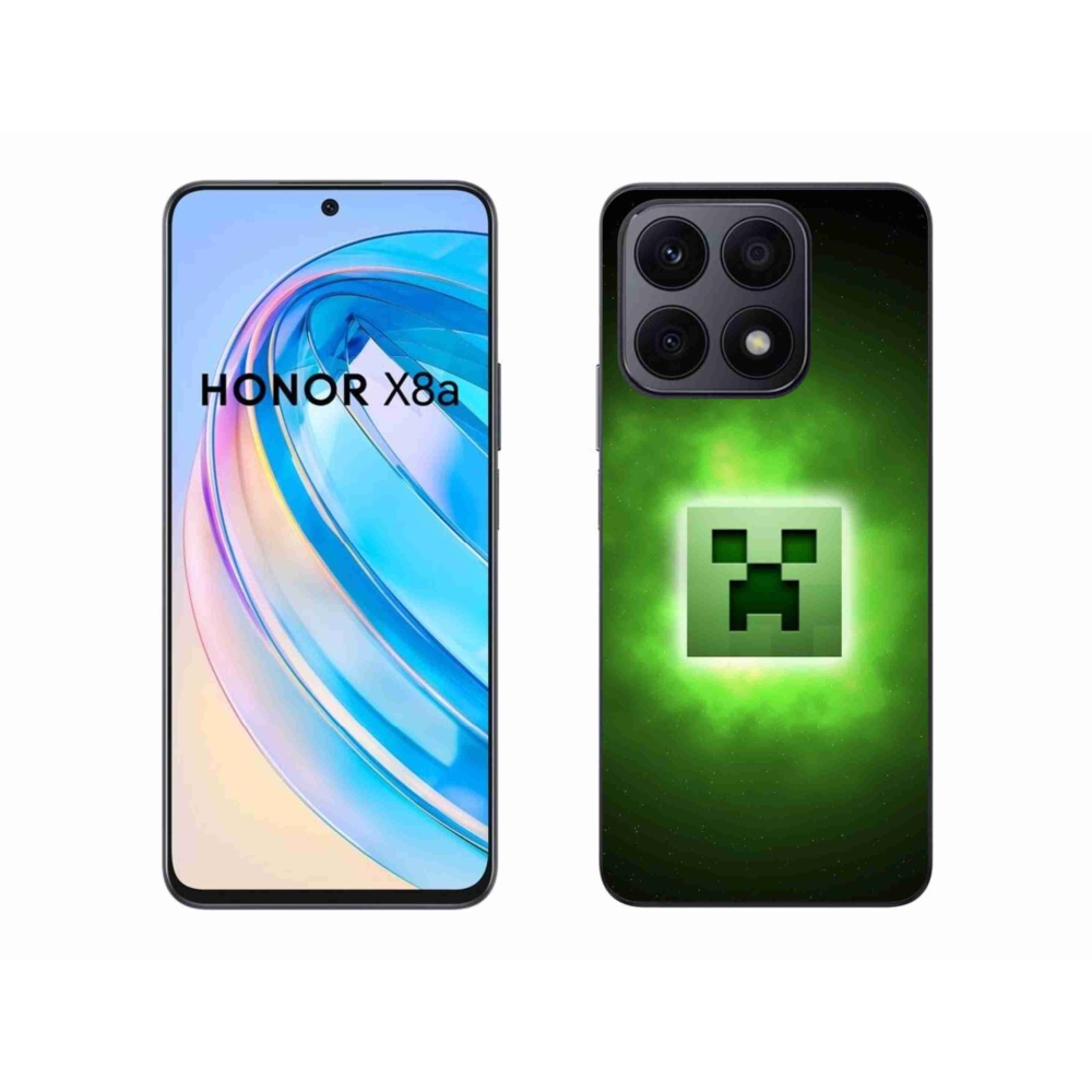 Gelový kryt mmCase na Honor X8a - minecraft